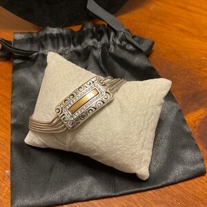 Brighton Silver and Gold Tone Bracelet